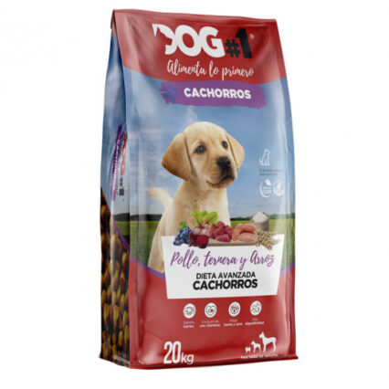 Dog1 Puppy cachorros pollo y ternera 20 kg
